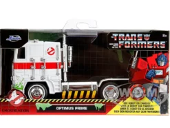 G1 Autobot Optimus Prime Truck White with Robot on Chassis from