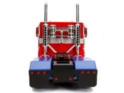 G1 Autobot Optimus Prime Truck Red Robot Chassis Transformers TV Series Hollywood Rides Series 1/24 Diecast Model Jada 99524