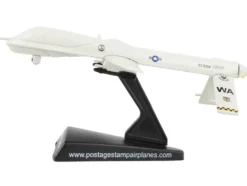 General Atomics MQ 1 Predator UAV Drone Aircraft CIA United States Air Force 1/87 HO Diecast Model Postage Stamp PS5567