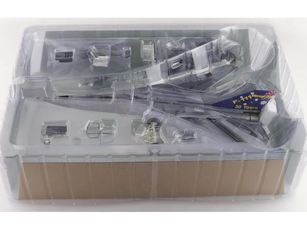General Dynamics F-111C Pig Aircraft "A8-131, F-111 Operations 30th Anniversary" (2003) Royal Australian Air Force "Air Power Series" 1/72 Diecast Model by Hobby Master