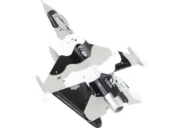 General Dynamics F 16 Fighting Falcon Fighter Aircraft Arctic Camouflage United States Air Force 1/126 Diecast Model Airplane Postage Stamp PS5399-3
