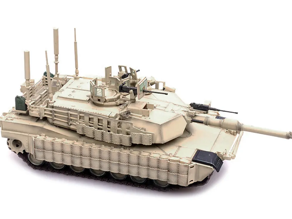 General Dynamics M1A2 Abrams TUSK II MBT Main Battle Tank 1st Battalion 22nd Infantry Regiment, 1st Brigade, 4th Infantry Division Baghdad 2008 Armor Premium Series 1/72 Diecast Model Panzerkampf 12210PA
