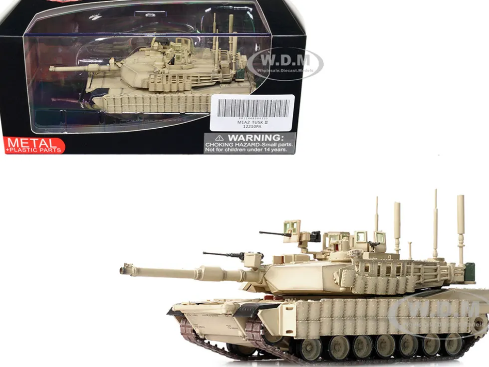 General Dynamics M1A2 Abrams TUSK II MBT Main Battle Tank 1st Battalion 22nd Infantry Regiment, 1st Brigade, 4th Infantry Division Baghdad 2008 Armor Premium Series 1/72 Diecast Model Panzerkampf 12210PA