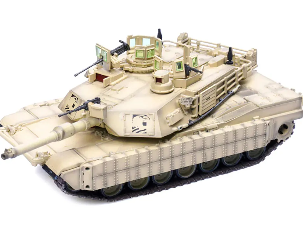 General Dynamics M1A2 Abrams TUSK Tank US Army 3rd Armored Cavalry Rgt Iraq 2011 Armor Premium Series 1/72 Diecast Model Panzerkampf 12209PB