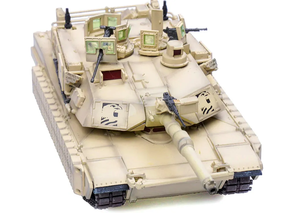 General Dynamics M1A2 Abrams TUSK Tank US Army 3rd Armored Cavalry Rgt Iraq 2011 Armor Premium Series 1/72 Diecast Model Panzerkampf 12209PB