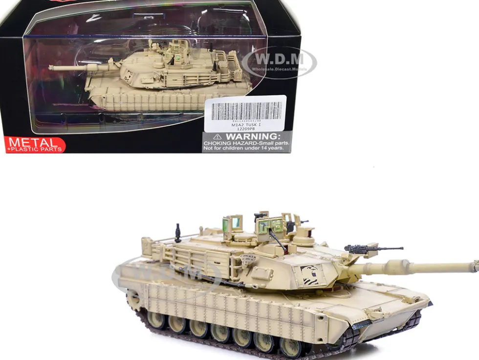 General Dynamics M1A2 Abrams TUSK Tank US Army 3rd Armored Cavalry Rgt Iraq 2011 Armor Premium Series 1/72 Diecast Model Panzerkampf 12209PB