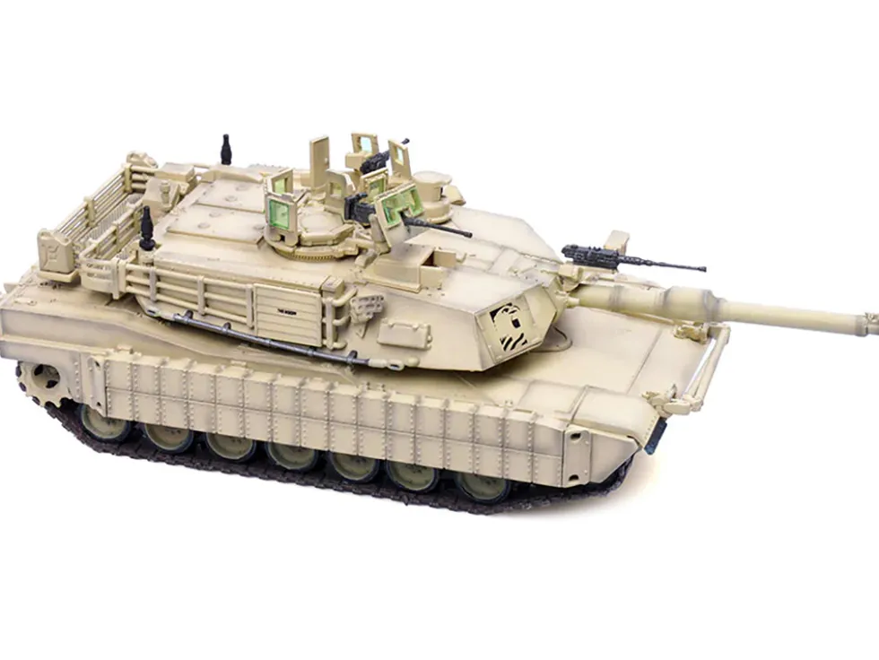 General Dynamics M1A2 Abrams TUSK Tank US Army 3rd Armored Cavalry Rgt Iraq 2011 Armor Premium Series 1/72 Diecast Model Panzerkampf 12209PB