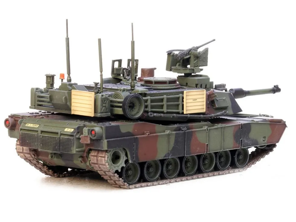 General Dynamics M1A2 SEP V2 Abrams Tank "1st Battalion, 72nd Armor Regiment, 2nd Infantry Division, South Korea" United States Army 1/72 Diecast Model by Panzerkampf