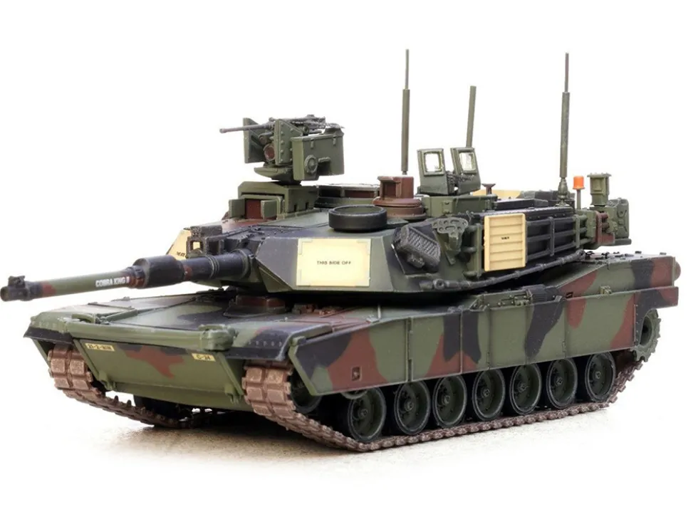 General Dynamics M1A2 SEP V2 Abrams Tank "2nd Battalion, 9th Infantry Regiment, 2nd Infantry Division, South Korea" United States Army 1/72 Diecast Model by Panzerkampf