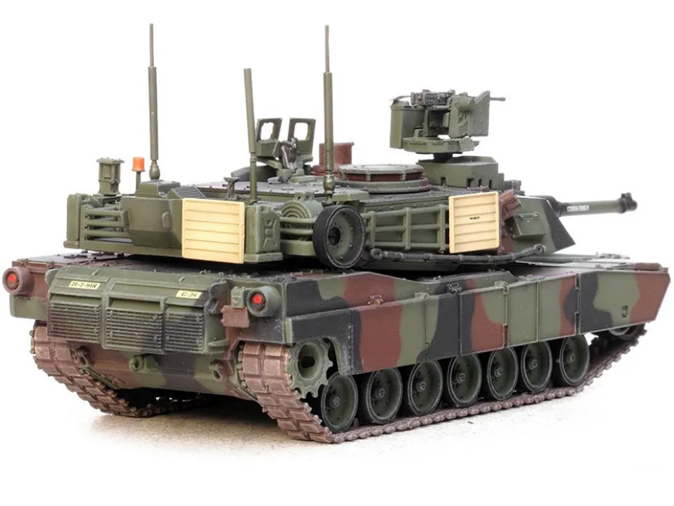 General Dynamics M1A2 SEP V2 Abrams Tank "2nd Battalion, 9th Infantry Regiment, 2nd Infantry Division, South Korea" United States Army 1/72 Diecast Model by Panzerkampf