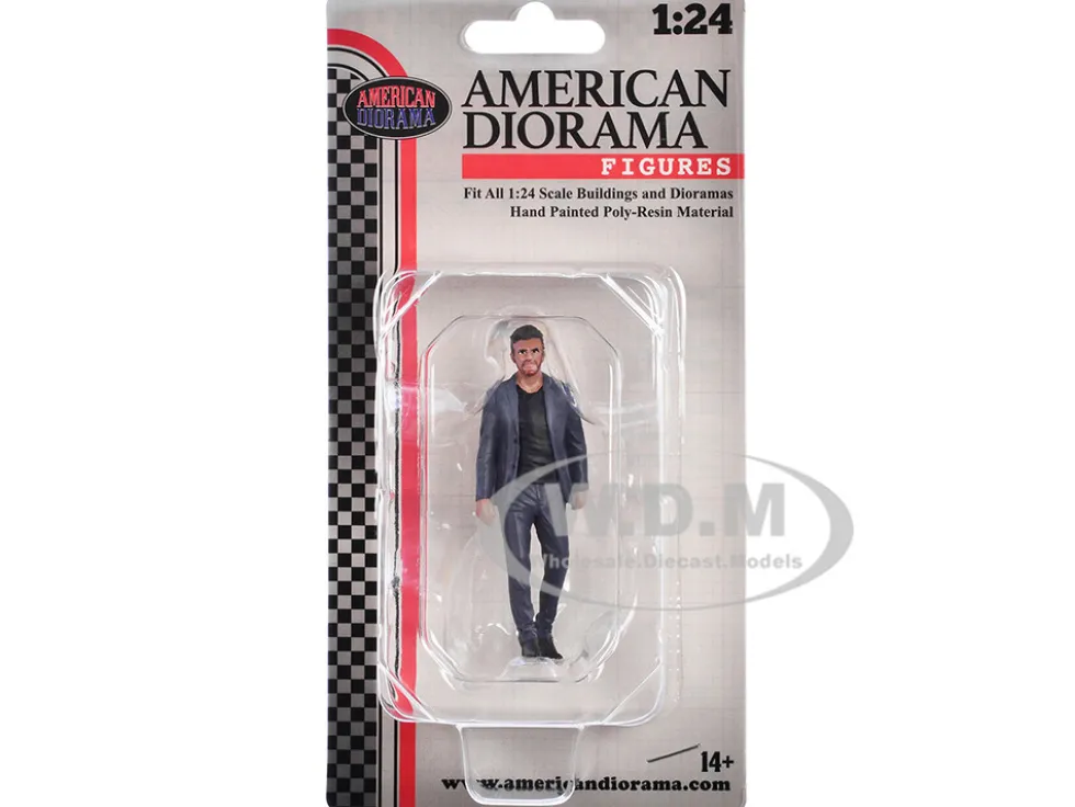 Gentlemen's Club Figure 4 for 1/24 Scale Models by American Diorama