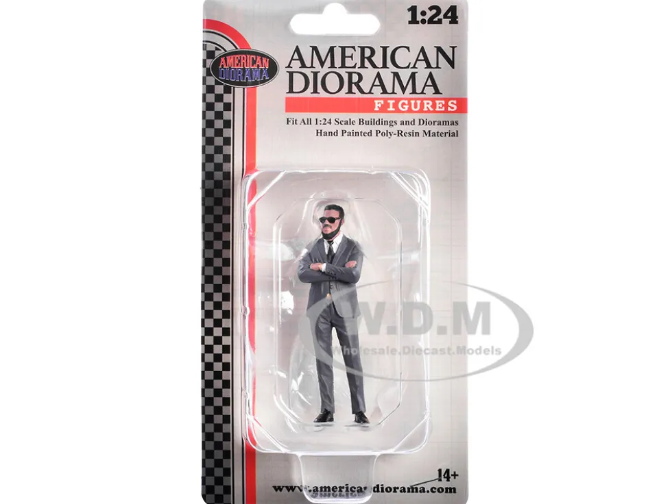 Gentlemen's Club Figure 2 for 1/24 Scale Models by American Diorama