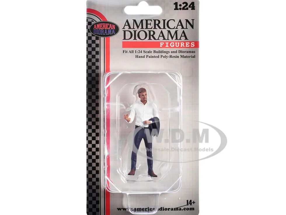 Gentlemen's Club Figure 1 for 1/24 Scale Models by American Diorama