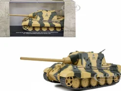 German Sd. Kfz. 186 Jagdpanzer VI Jagdtiger Heavy Tank Destroyer #211 Henschel Turret Schwere Panzerjager Abteilung 512 Germany 1945 1/43 Diecast Model AFVs WWII 23186-45