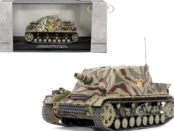 German Sd. Kfz. 166 Sturmpanzer IV Brummbar #36 Germany Sturmpanzerabteilung 217 France August 1944 1/43 Diecast Model AFVs WWII 23198-44