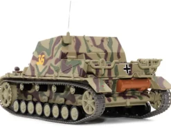 German Sd. Kfz. 166 Sturmpanzer IV Brummbar #36 Germany Sturmpanzerabteilung 217 France August 1944 1/43 Diecast Model AFVs WWII 23198-44