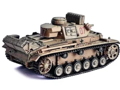 Germany Pz.Kpfw.III Ausf.N DAK Tank #07 "s.Pz.Abt.501, Tunisia" (1942/43) "NEO Dragon Armor" Series 1/72 Plastic Model by Dragon Models