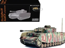 Germany Pz.Kpfw.IV Ausf.H with Schurzen Tank #823 "2.Pz.Div., Normandy" (1944) "NEO Dragon Armor" Series 1/72 Plastic Model by Dragon Models