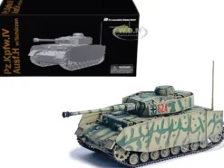 Germany Pz.Kpfw.IV Ausf.H with Schurzen Tank #624 "3.Pz.Div., Ukraine" (1943) "NEO Dragon Armor" Series 1/72 Plastic Model by Dragon Models