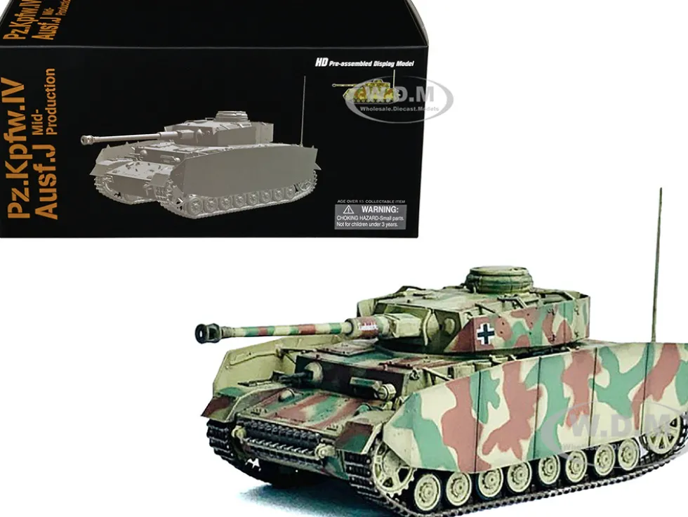 Germany Pz.Kpfw.IV Ausf.J Mid Production Tank "Pz.Abt.115, 15.Pz.Gren.Div. Champs, Belgium" (1944) "NEO Dragon Armor" Series 1/72 Plastic Model by Dragon Models