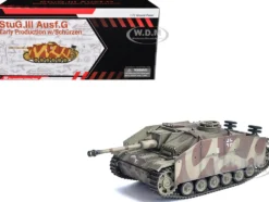 Germany StuG III Ausf. G "Early Production" with Schurzen Tank "Pz.Gren.Div., Totenkopf, Kursk" (1943) "NEO Dragon Armor" Series 1/72 Plastic Model by Dragon Models