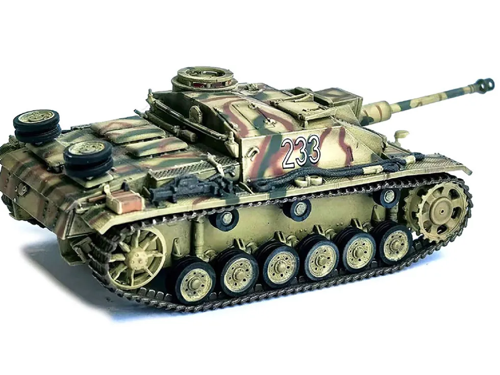 Germany StuG III Ausf. G "Early Production" Tank "#233, Pz.Abt. 103, 3.Pz.Gren. Div., Rome" (1943) "NEO Dragon Armor" Series 1/72 Plastic Model by Dragon Models