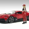 Girls Night Out Paris Figurine for 1/18 Scale Models American Diorama 76301