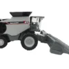 Gleaner T81 Combine with Grain Head and 12 Row Corn Head Gray 1/64 Diecast Model by SpecCast