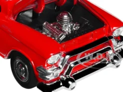 1955 GMC Blue Chip Pickup Truck Red Timeless Legends Series 1/24 Diecast Model Car Motormax 79382r