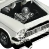 1957 GMC Blue Chip Pickup Truck White Timeless Legends Series 1/24 Diecast Model Car Motormax 79383w