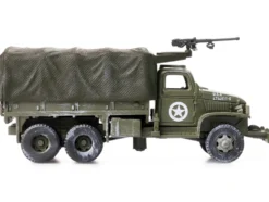 GMC CCKW 353 Truck With Mounted Gun Olive Drab 4734511 S US Army World War II 1/72 Diecast Model Legion LEG-12012LB