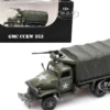 GMC CCKW 353 Truck With Mounted Gun Olive Drab 4148174 S US Army World War II 1/72 Diecast Model Legion LEG-12012LA