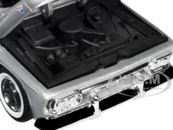 1966 GMC C1000 Fenderside Pickup Truck Silver Metallic Timeless Legends Series 1/24 Diecast Model Car Motormax 79379s