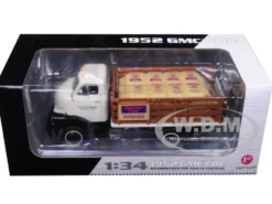 1952 GMC COE Stake Truck with Sack Load K & B Potato Farms Inc. 1/34 Diecast Model First Gear 19-4110