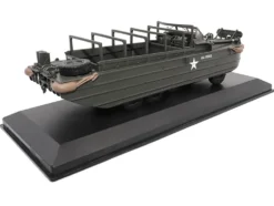 GMC DUKW Amphibious Vehicle Olive Drab United States Army 1/43 Diecast Model Militaria Die Cast 23204-44