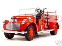 1941 GMC Fire Engine Red 1/24 Diecast Model Car Road Signature 20068