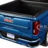 2019 GMC Sierra 1500 Denali Crew Cab Pickup Truck Blue Metallic 1/24 1/27 Diecast Model Car Motormax 79362