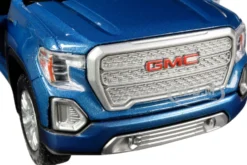 2019 GMC Sierra 1500 Denali Crew Cab Pickup Truck Blue Metallic 1/24 1/27 Diecast Model Car Motormax 79362