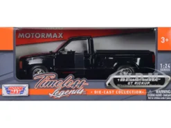 1992 GMC Sierra GT Black Pickup Truck 1/24 Diecast Model Motormax 73204