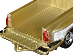 1992 GMC Sierra GT Pickup Truck Gold Metallic with White Sides 