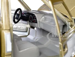 1992 GMC Sierra GT Pickup Truck Gold Metallic with White Sides 