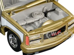 1992 GMC Sierra GT Pickup Truck Gold Metallic with White Sides 