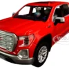 2019 GMC Sierra 1500 SLT Crew Cab Pickup Truck Red 1/24 1/27 Diecast Model Car Motormax 79361
