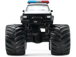 1990 GMC S-15 Monster Truck "Texas Department of Public Safety" Black and White "Kings of Crunch - Hot Pursuit" Special Edition 1/64 Diecast Model Car by Greenlight
