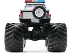 1990 GMC S-15 Monster Truck "Texas Department of Public Safety" Black and White "Kings of Crunch - Hot Pursuit" Special Edition 1/64 Diecast Model Car by Greenlight