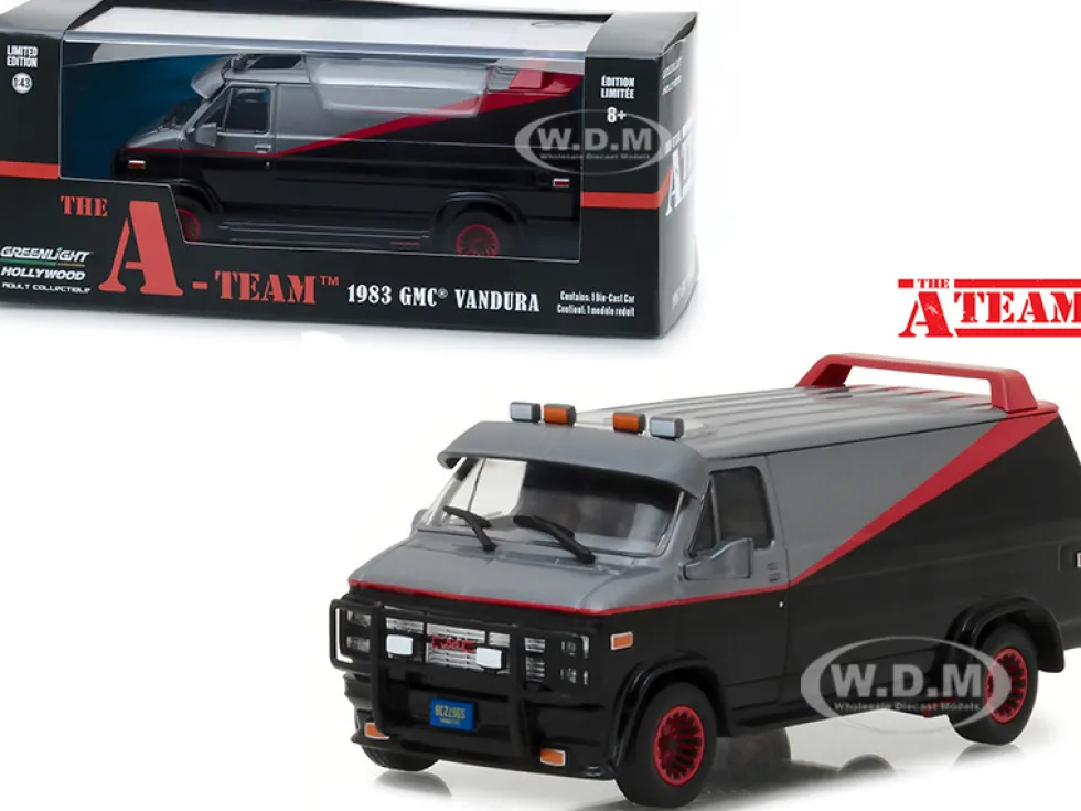 1983 GMC Vandura The A-Team 1983 1987 TV Series 1/43 Diecast Model Car Greenlight 86515