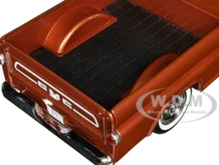 1958 GMC 100 Wideside Pickup Truck Brown Metallic Timeless Legends Series 1/24 Diecast Model Car Motormax 79385BR