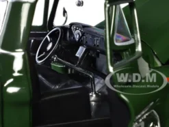 1958 GMC 100 Wideside Pickup Truck Green Timeless Legends Series 1/24 Diecast Model Car Motormax 79385GRN