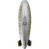 Goodyear Blimp Silver Metallic with Blue and Yellow Graphics #1 in Tires 1/350 Diecast Model Airplane Postage Stamp PS5411-1