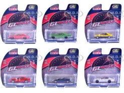 GreenLight Muscle Series 30 Set of 6 pieces 1/64 Diecast Model Cars by Greenlight